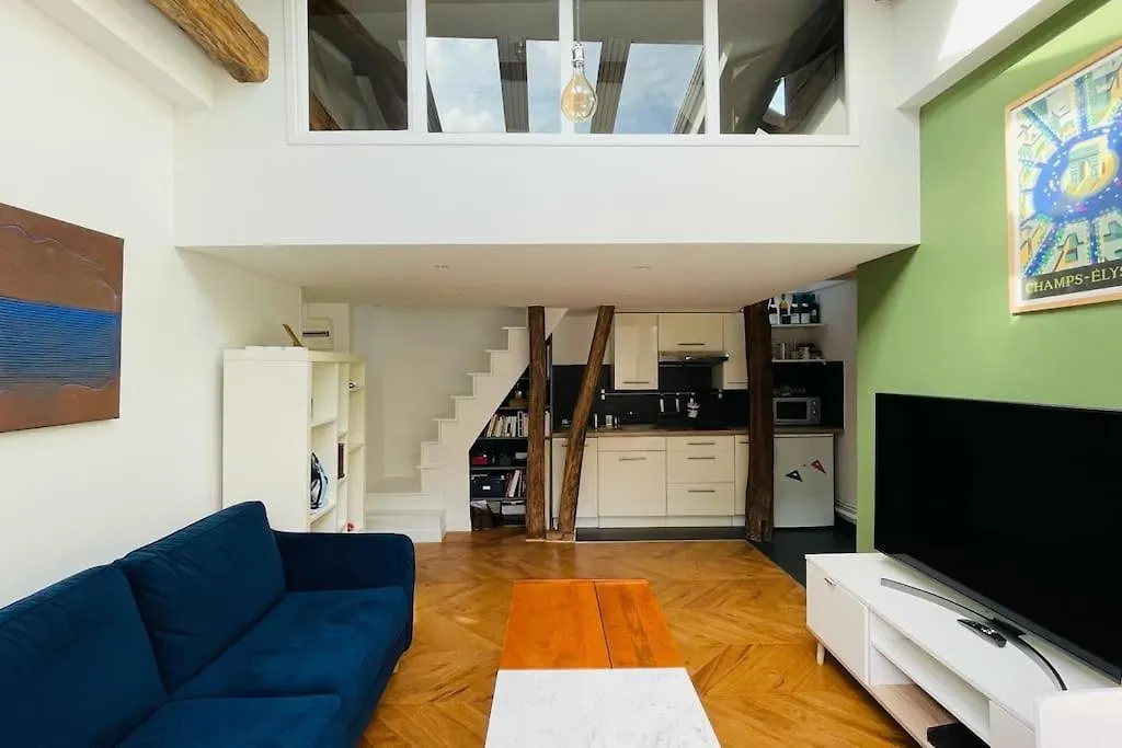 Bright Duplex On The Top Floor - Close To Opera Parigi